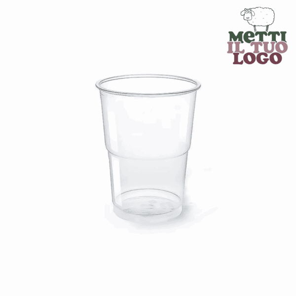 Verres cocktail jetables personnalisés 330 ml et encoche 250 ml.