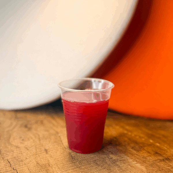 Verres à eau personnalisés en bioplastique 200 ml – Image 2