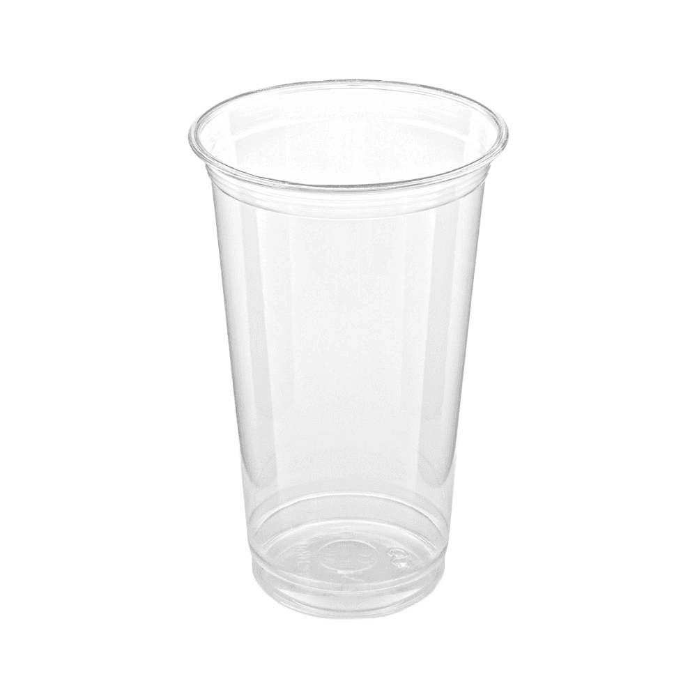 Verres biodégradables 600 ml pour milk-shakes et smoothies - Lot de 100