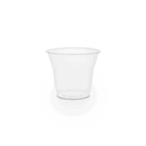 Verres à vin mousseux compostables 300 ml - Pack de 100, écologiques et biodégradables.