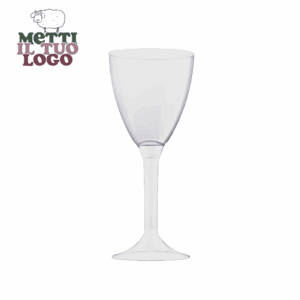 Verres à vin personnalisés PLA 200ml - Écologiques et réutilisables