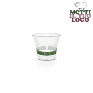 Verres à vin PLA personnalisables 150ml - Cadeau éco-responsable