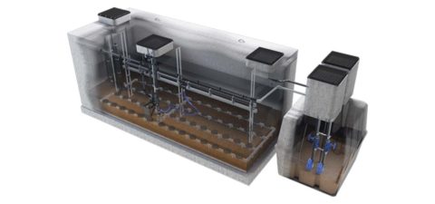 Réacteur biologique séquentiel