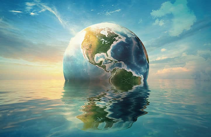 eau douce et salée la planète est dedans