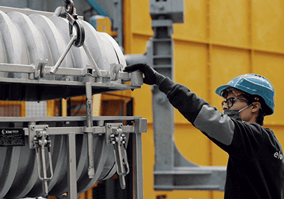fabrication d'un relevage rotomoulé