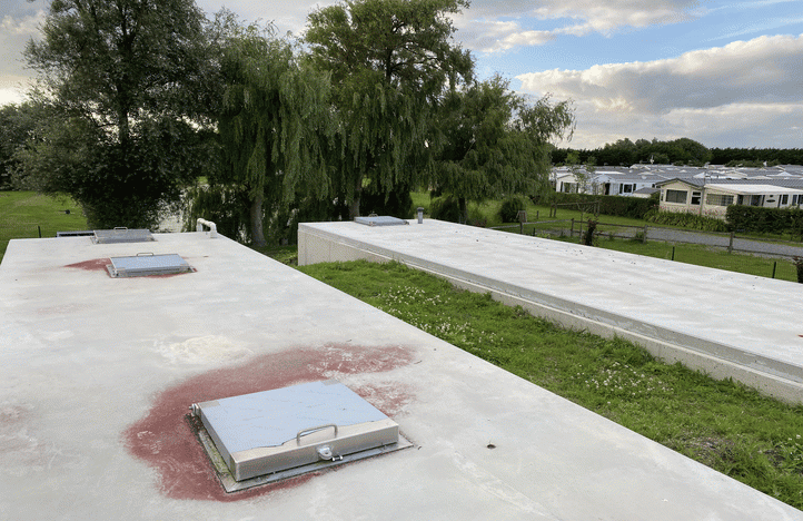 les stations d'eloy water dans le camping du Tarteron