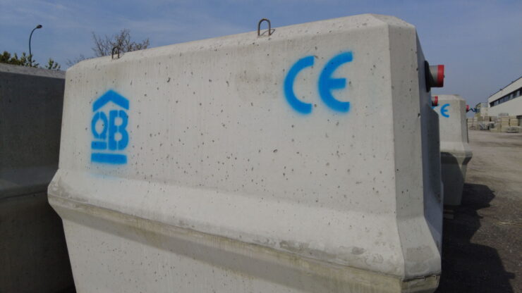 une microstation oxyfix® avec le marquage CE et QB (qualité du bâtiment)