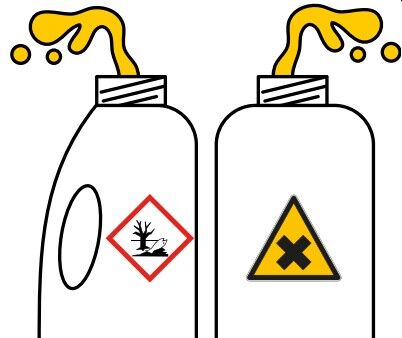 bactéricides/désinfectants dont chlore et javel
