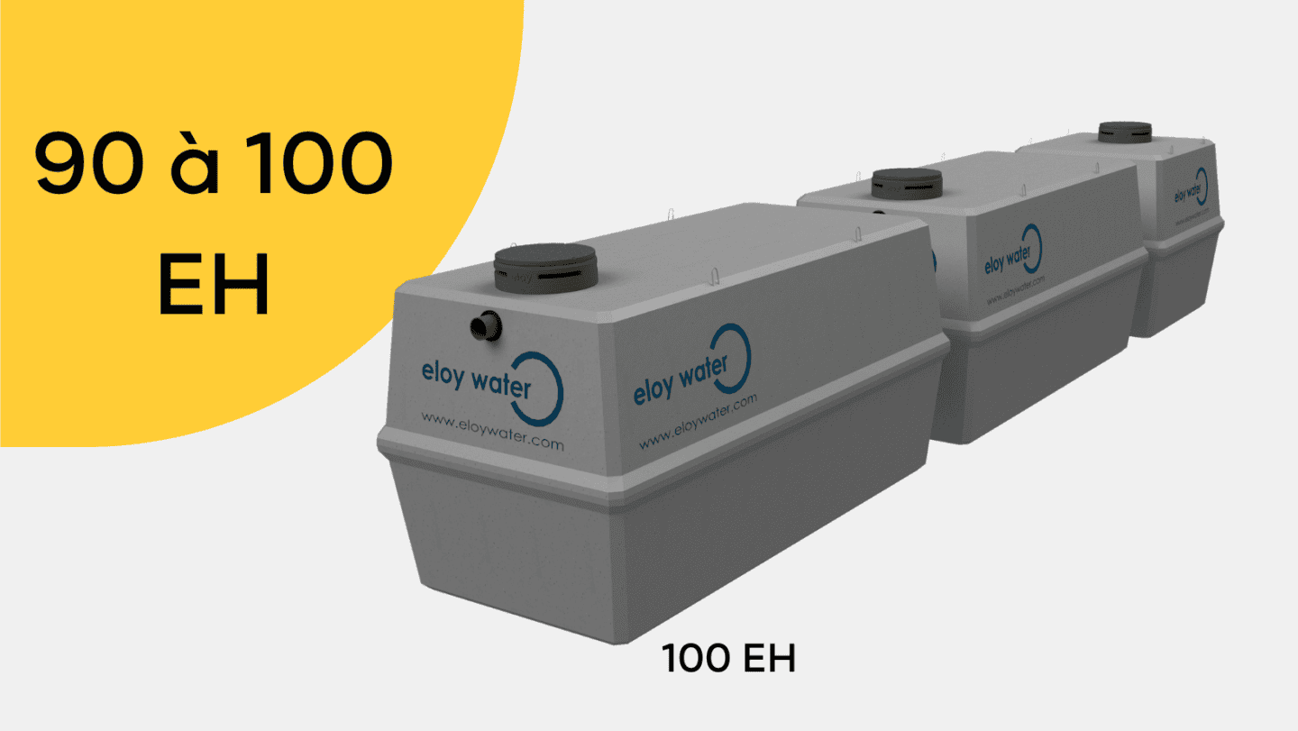 tricuves microstation oxyfix® de 90 à 100 équivalent habitant
