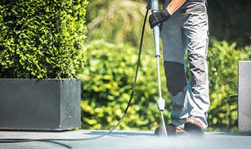 nettoyer terrasse jardin