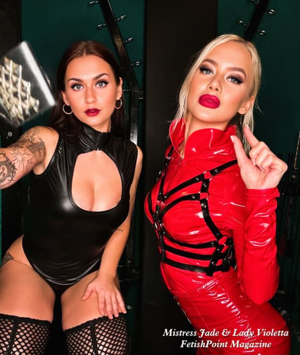 Mistress Jade & Lady Violetta | Domina | FetishPoint Magazine