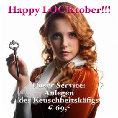 Happy LOCKtober!!! | DARKtoyzzz | FetishPoint Magazine