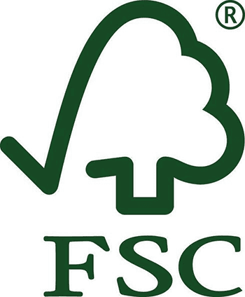 Forest Stewardship Council logo.