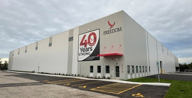 Freedom's new Mailing Center in Aurora, IL
