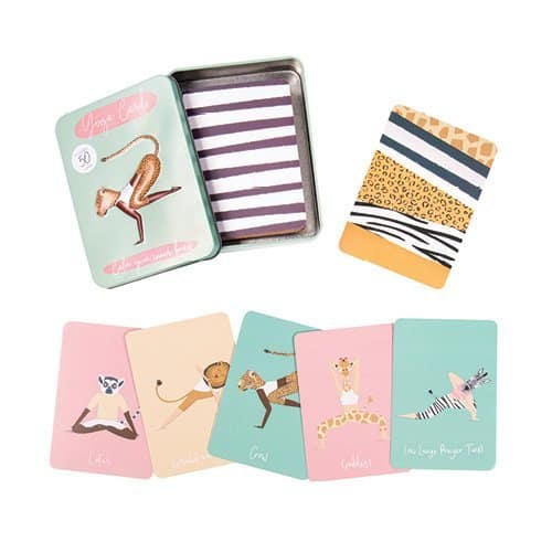 Fizz Creations Illustrated Animal Yoga Cards