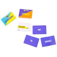Complete the Lyrics Cards