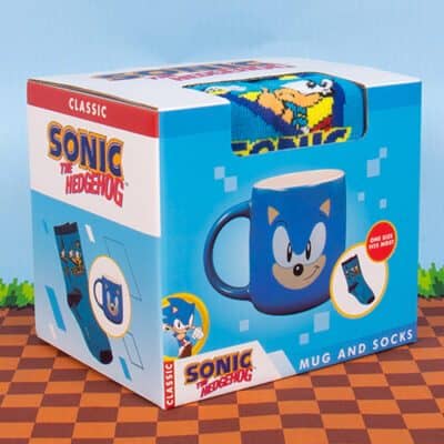 Fizz Creations Sonic Mug & Sock set New