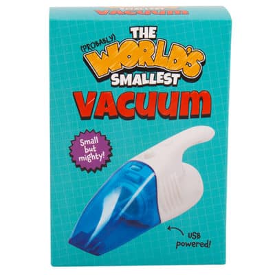 Fizz Creations World's Smallest Vacuum Cleaner Front