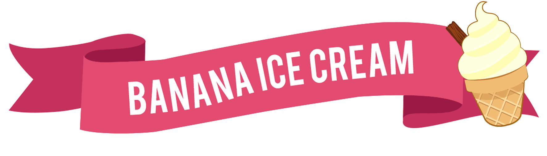 banana ice cream banner v2 Mr Creations Banana Ice Cream Recipe