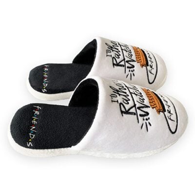 I'd rather be watching FRIENDS slippers