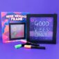Light Up Neon Message Frame
