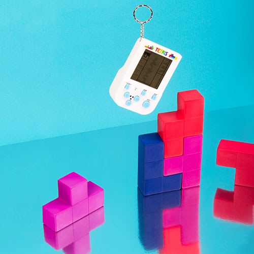 Fizz Creations Tetris Keyring Arcade mirror