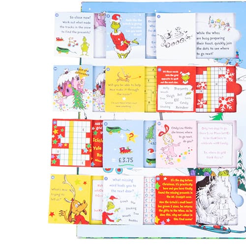 Fizz Creations Grinch Advent Calendar Left