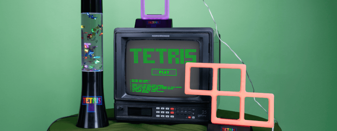 Hop on the kidulting trend with our range of licensed Tetris lighting at Fizz Creations