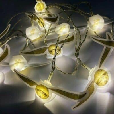 Harry Potter Golden Snitch String Lights