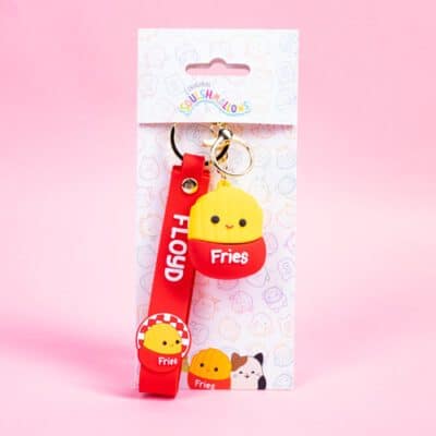 Squishmallows Floyd Wristlet Keyring in CDU