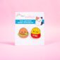 Squishmallows Carl & Floyd Pin Badges