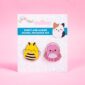 Squishmallows Sunny & Auggie Pin Badges
