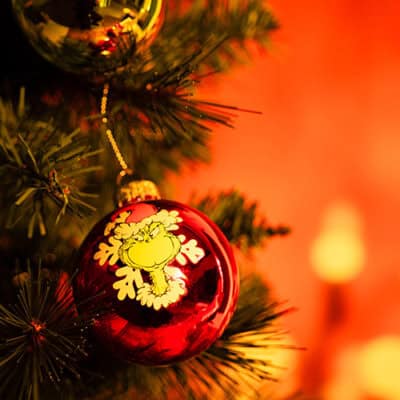 The Grinch 4 Pack Baubles