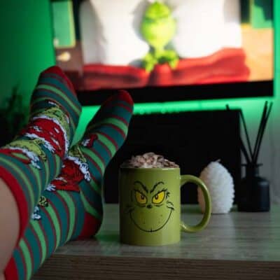 The Grinch Mug and Socks Set