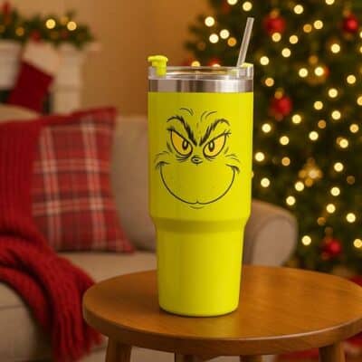 The Grinch XL Travel Mug