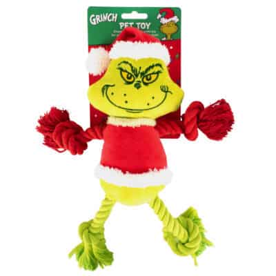 The Grinch Rope Plush Dog Toy