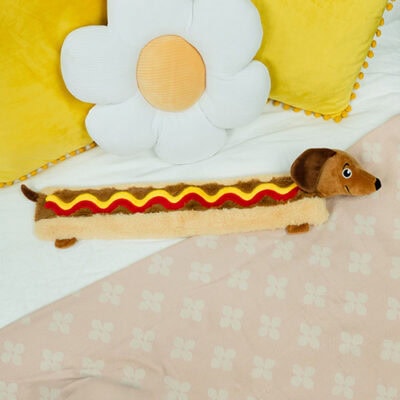 Sausage Dog Long Hot Water Bottle
