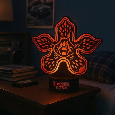 Stranger Things Demogorgon Laser Etched Light