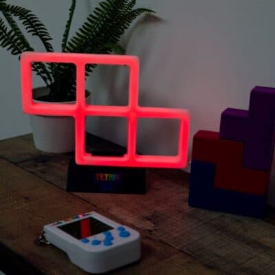 Tetris Red Neon Light