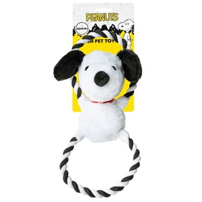 Peanuts Plush Rope Ring Pet Dog