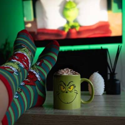 The Grinch Mug and Socks Set