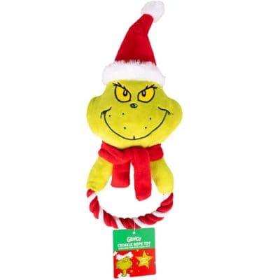 The Grinch Crinkle Rope Toy