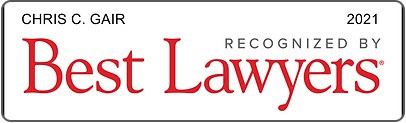 Chris Gair Recognized by Best Lawyers 2021 logo