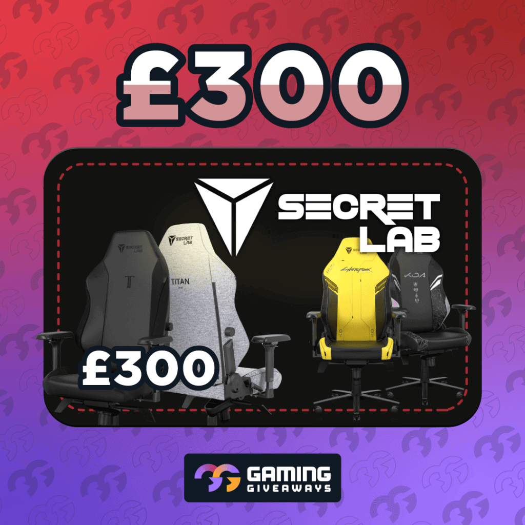 SecretLab £300 Gift Card #2