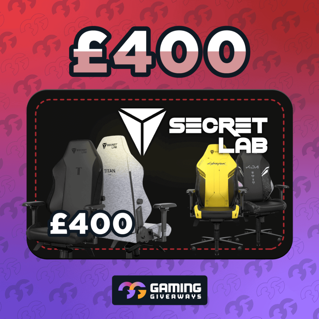 SecretLab £400 Gift Card #1
