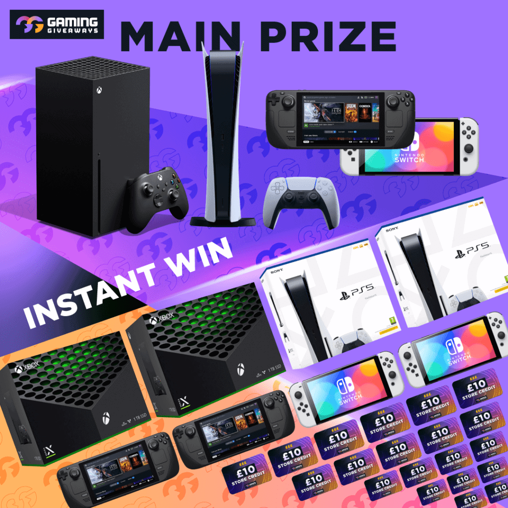 MEGA Console Bundle + 28 Instant Wins
