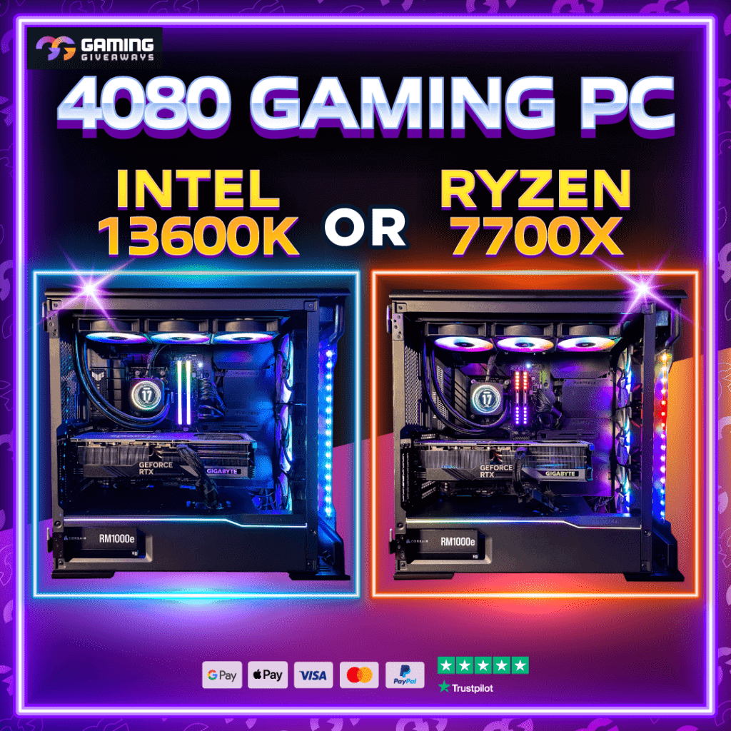 Ryzen 7700X or Intel 13600K 4080 Gaming PC (Team Red or Team Blue?)