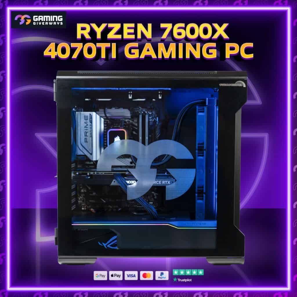 Ryzen 7600X 4070TI Gaming PC #1