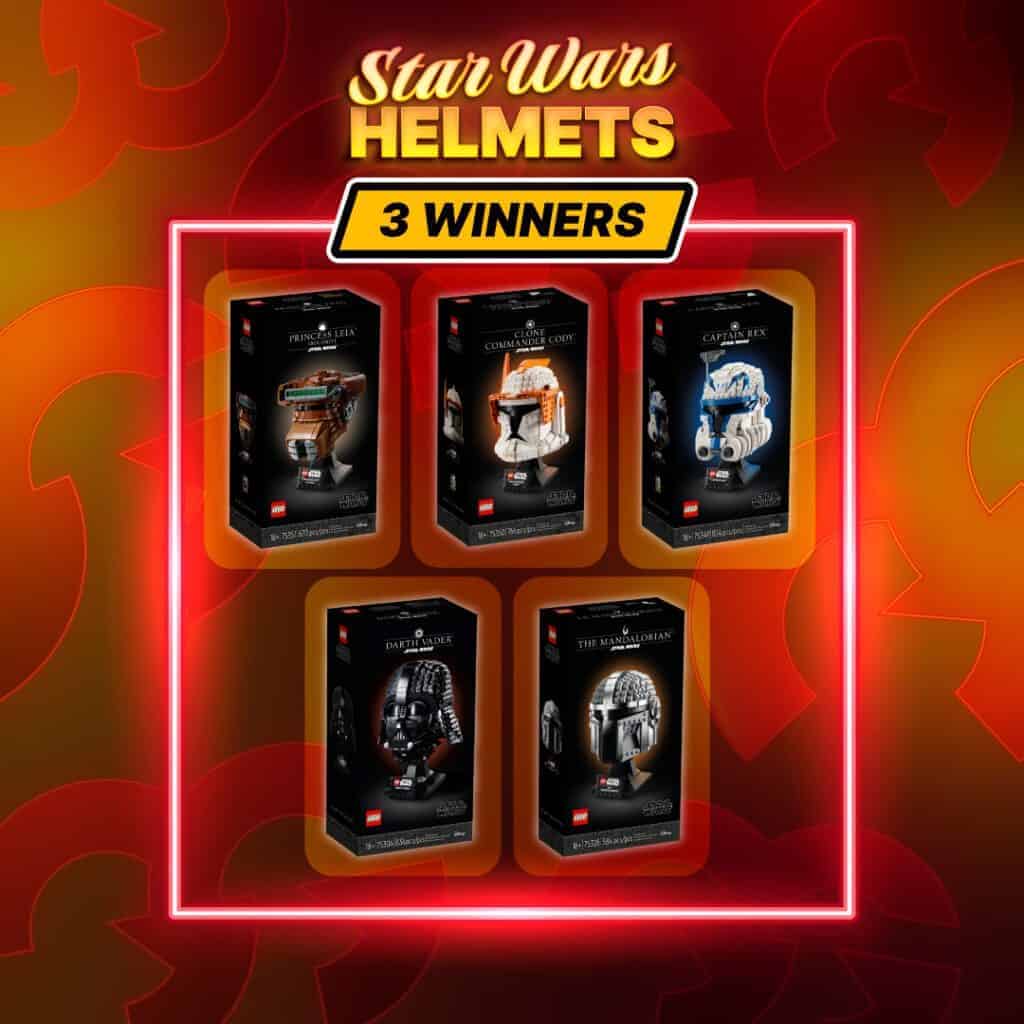 3 Winners: Star Wars Helmets #25