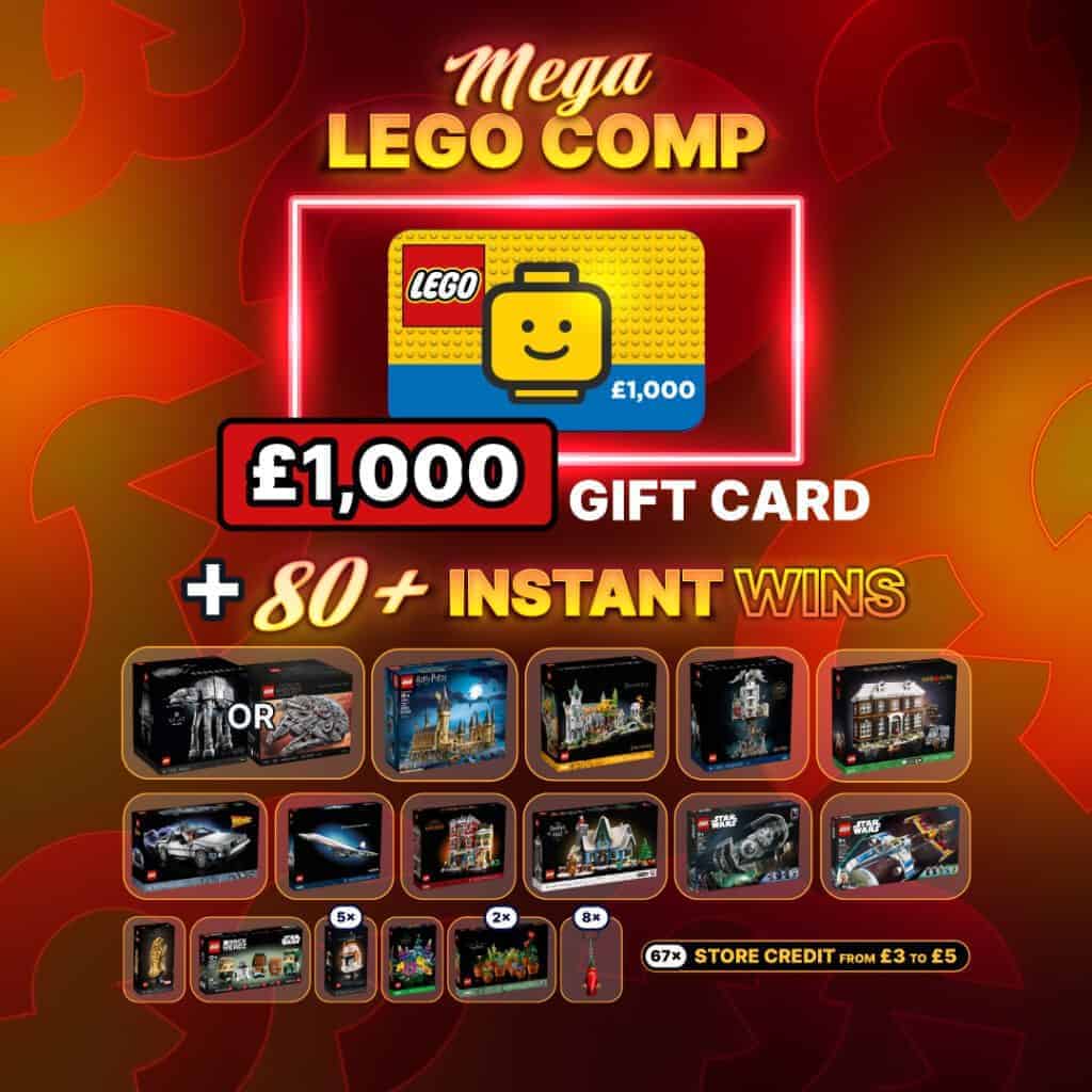 MEGA LEGO Comp + Over 80 instant wins (cash alts on every prize) #10